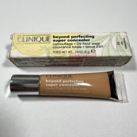 Clinique Beyond Perfecting Super Concealer Camouflage Shade 12 Moderately Fair - Picture 2 of 4